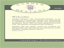 Tablet Screenshot of gardendesigns.org